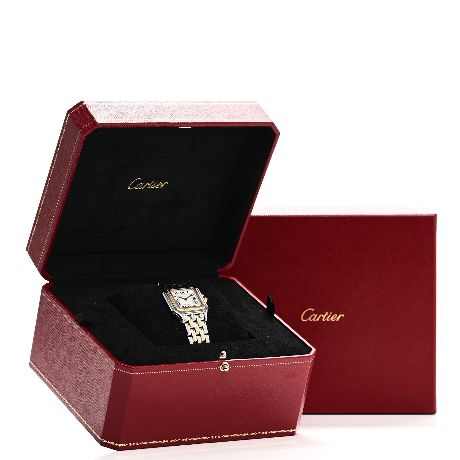 Cartier Stainless Steel 18K Yellow Gold 27mm Panthere Quartz Watch 5 of 5