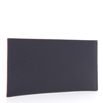 Louis Vuitton Calfskin Felicie Chain Wallet Card Holder Insert Marine Rouge 3 of 6