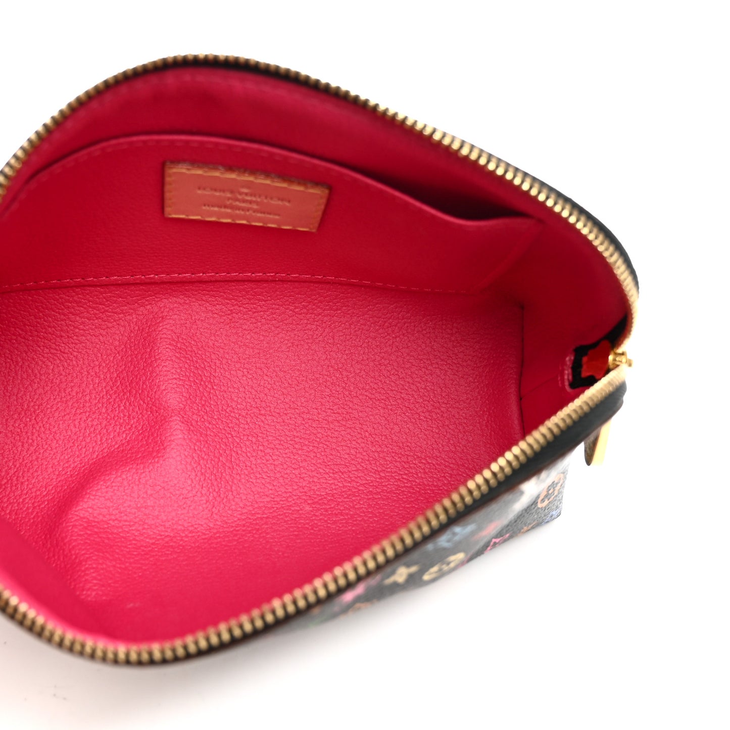 Monogram Multicolor Cosmetic Pouch Black Grenade