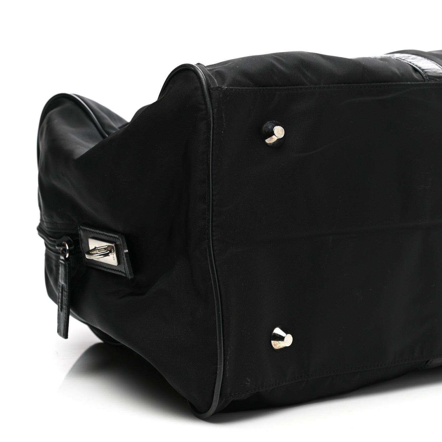 Prada Nylon Viaggio Duffle Black 8 of 9