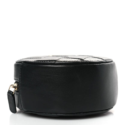 Chanel Calfskin Round Clutch With Chain Black 4 of 9
