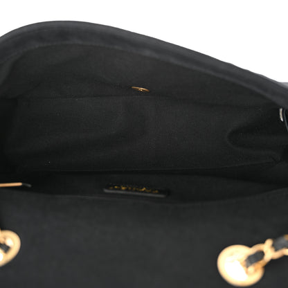 Chanel Denim Coco Jumbo Single Flap Black 5 of 13