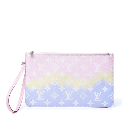 Louis Vuitton Monogram Escale Neverfull MM GM Pochette Pastel 1 of 8