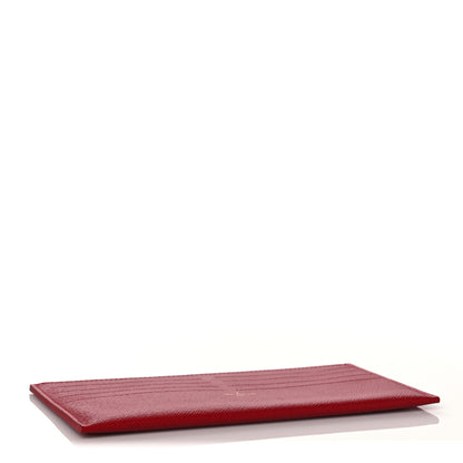Louis Vuitton Calfskin Felicie Card Holder Insert Cherry 4 of 8