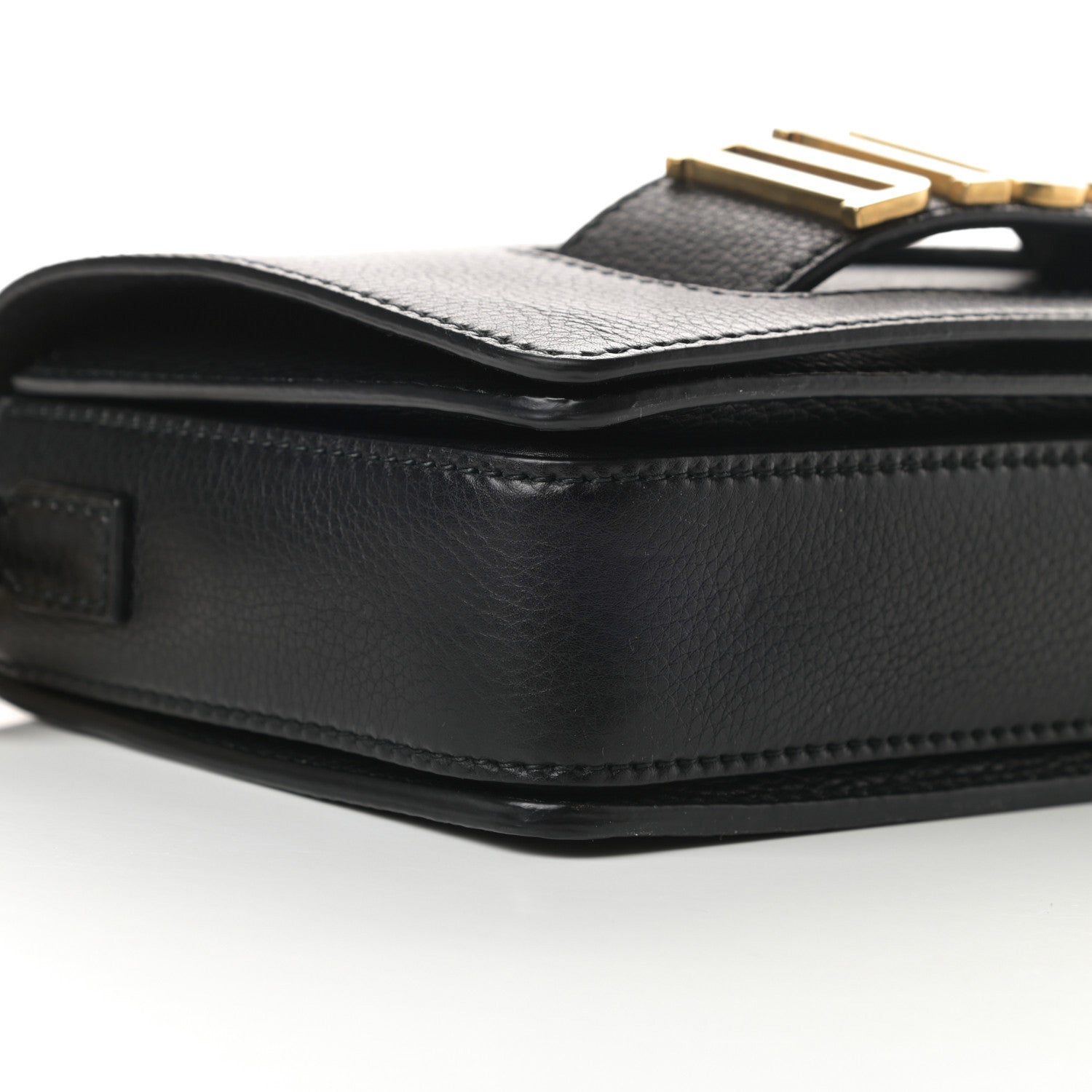 Christian Dior Grained Calfskin Dio(r)evolution Flap Bag Black 6 of 10