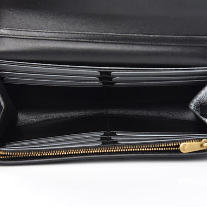 Christian Dior Calfskin Dioraddict Wallet on Chain Black 6 of 7