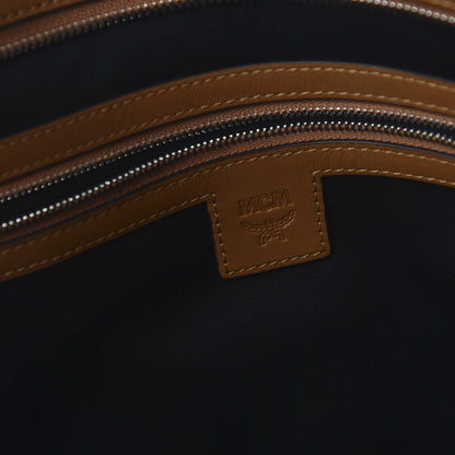 MCM Visetos Medium Anya Shopper Tote Black 9 of 9