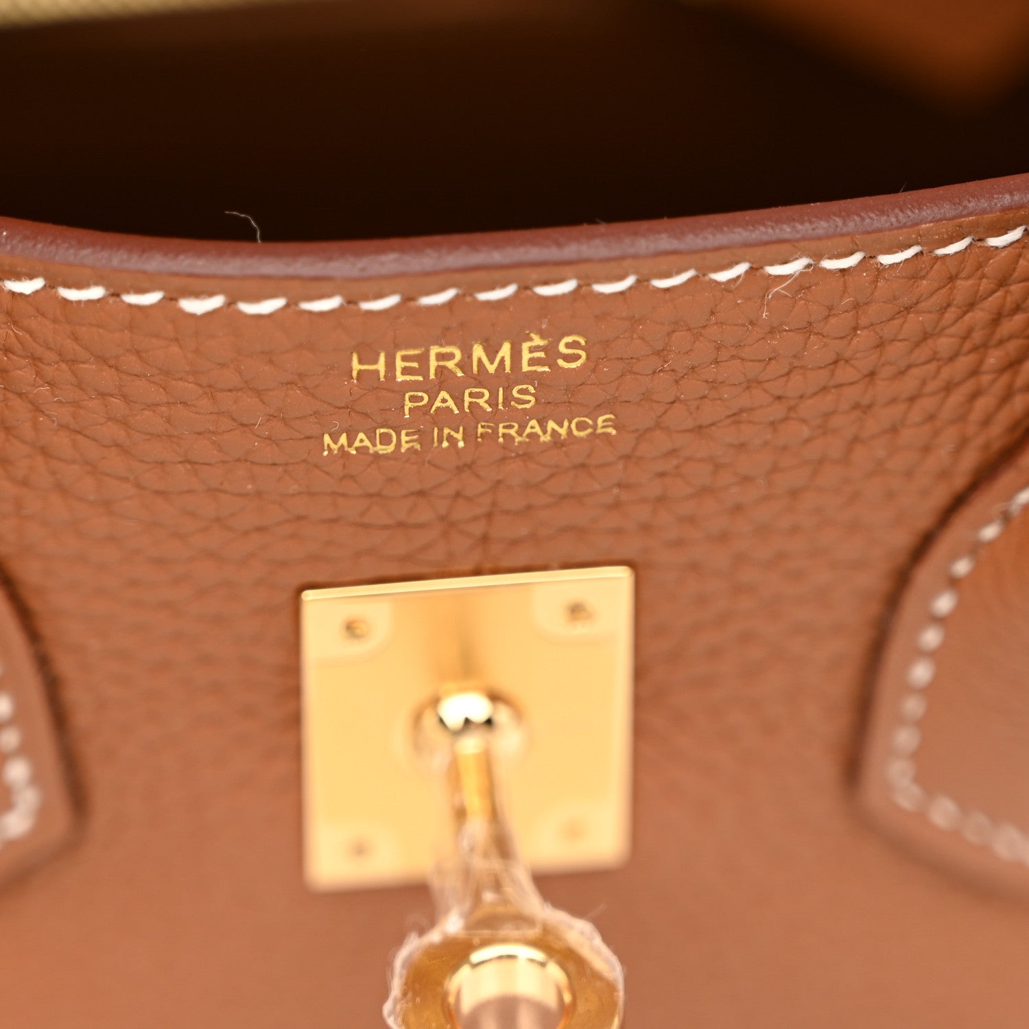 Hermes Togo Birkin 25 Gold 6 of 13