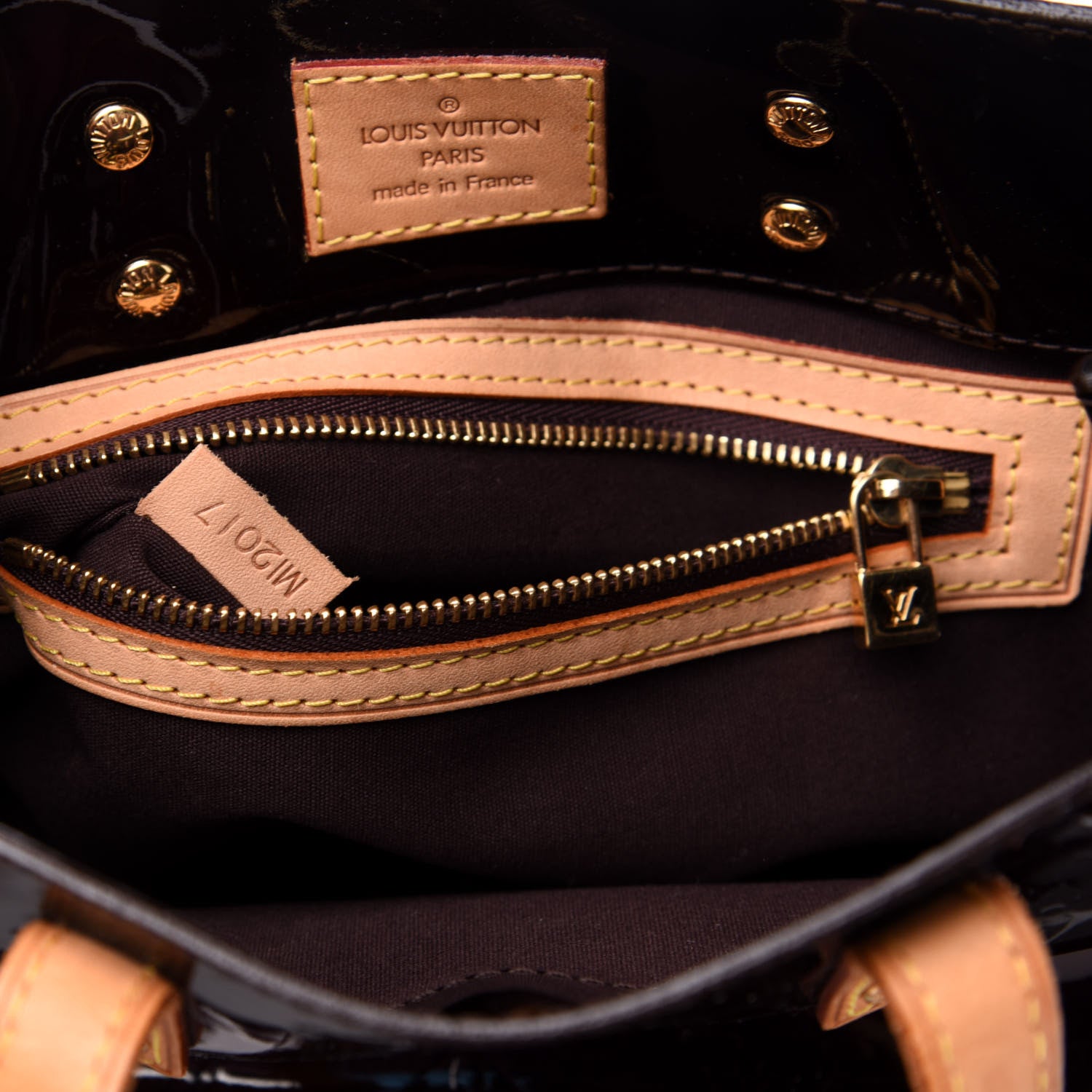 Louis Vuitton Vernis Reade PM Amarante 7 of 10