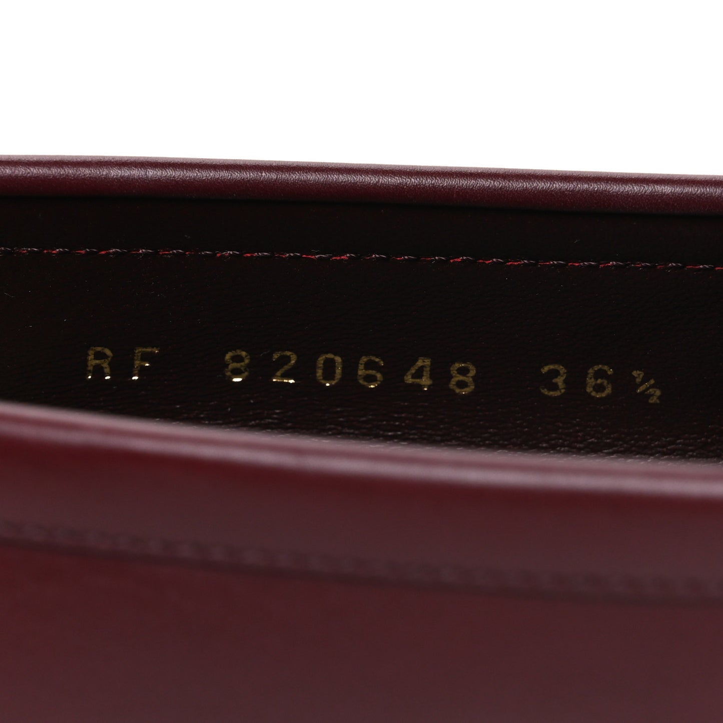 Vitellino Lux Laurent 05 Mocassins 36.5 Vendome Red