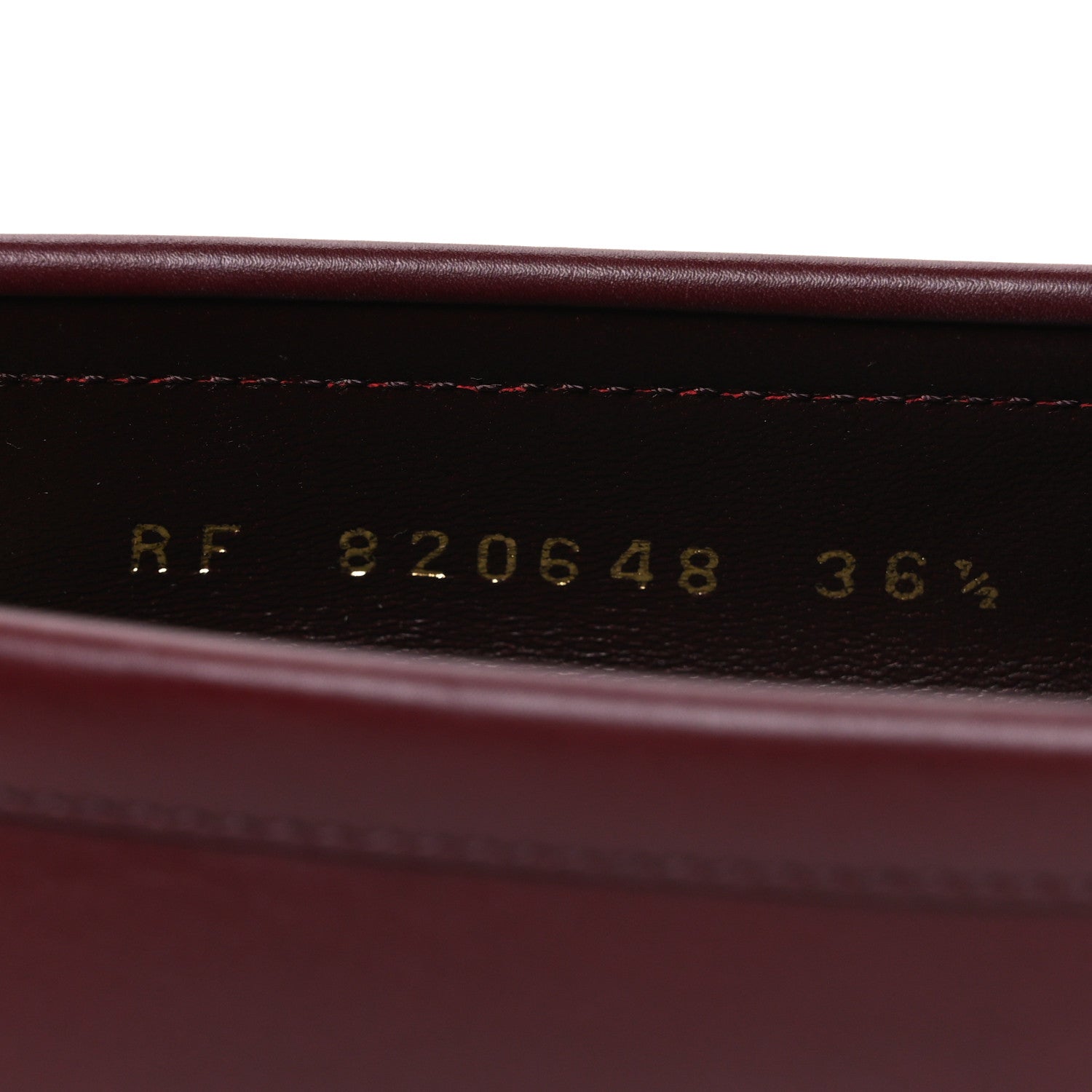 Saint Laurent Vitellino Lux Laurent 05 Mocassins 36.5 Vendome Red 10 of 10