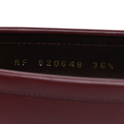 Saint Laurent Vitellino Lux Laurent 05 Mocassins 36.5 Vendome Red 10 of 10