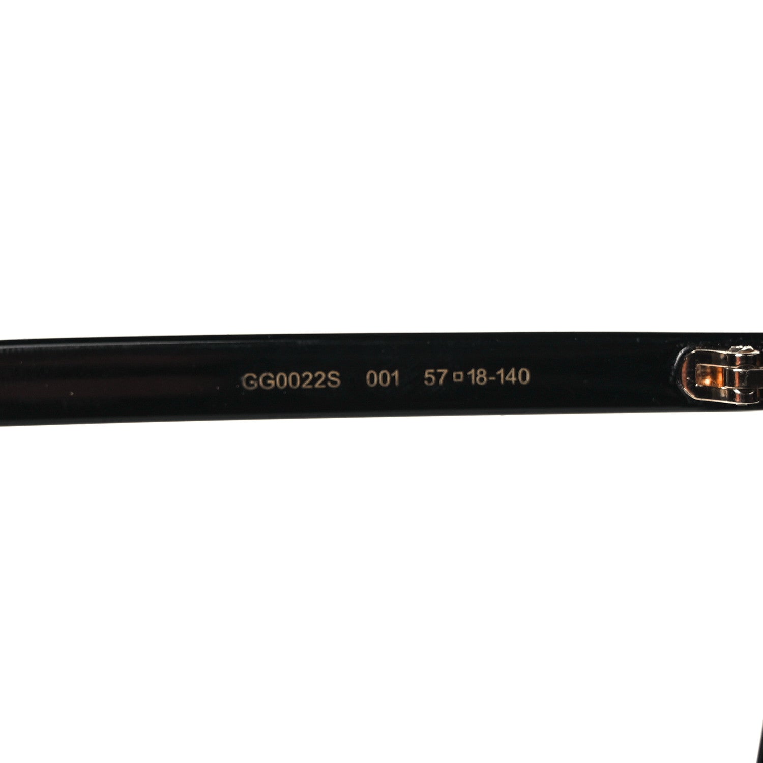Gucci Acetate GG Sunglasses GG0022S Black 6 of 7