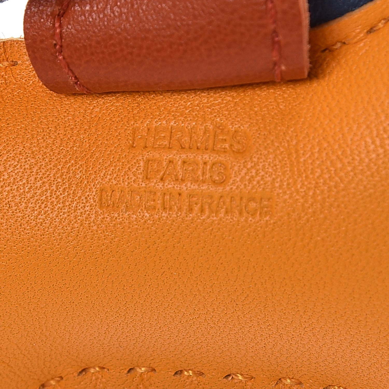 Hermes Milo Lambskin Grigri Rodeo Horse Bag Charm PM Jaune D'Or Bleu Agate Cornaline 3 of 4