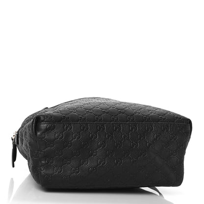 Gucci Guccissima Medium Classic Backpack Dark Brown 4 of 9