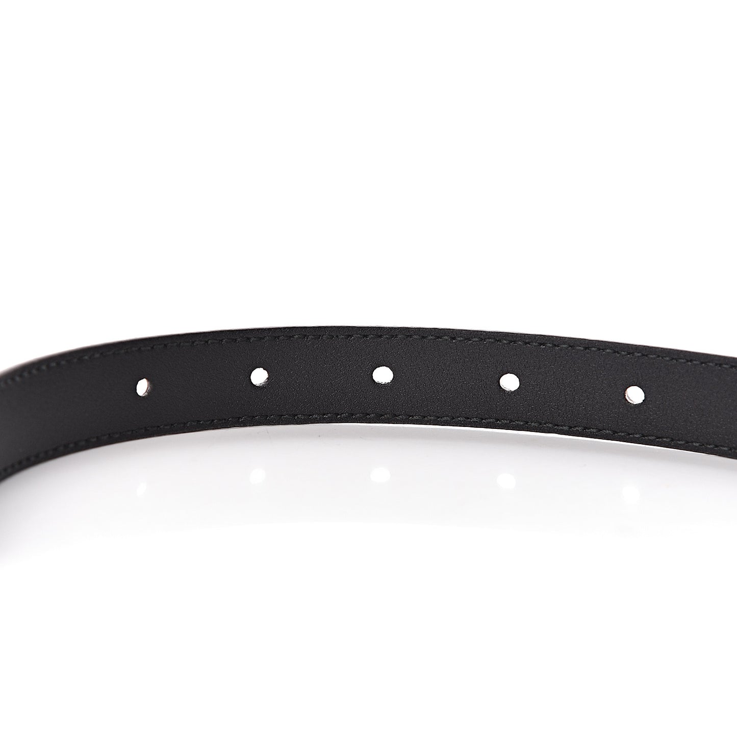 Calfskin Double G 20mm Belt 80 32 Black