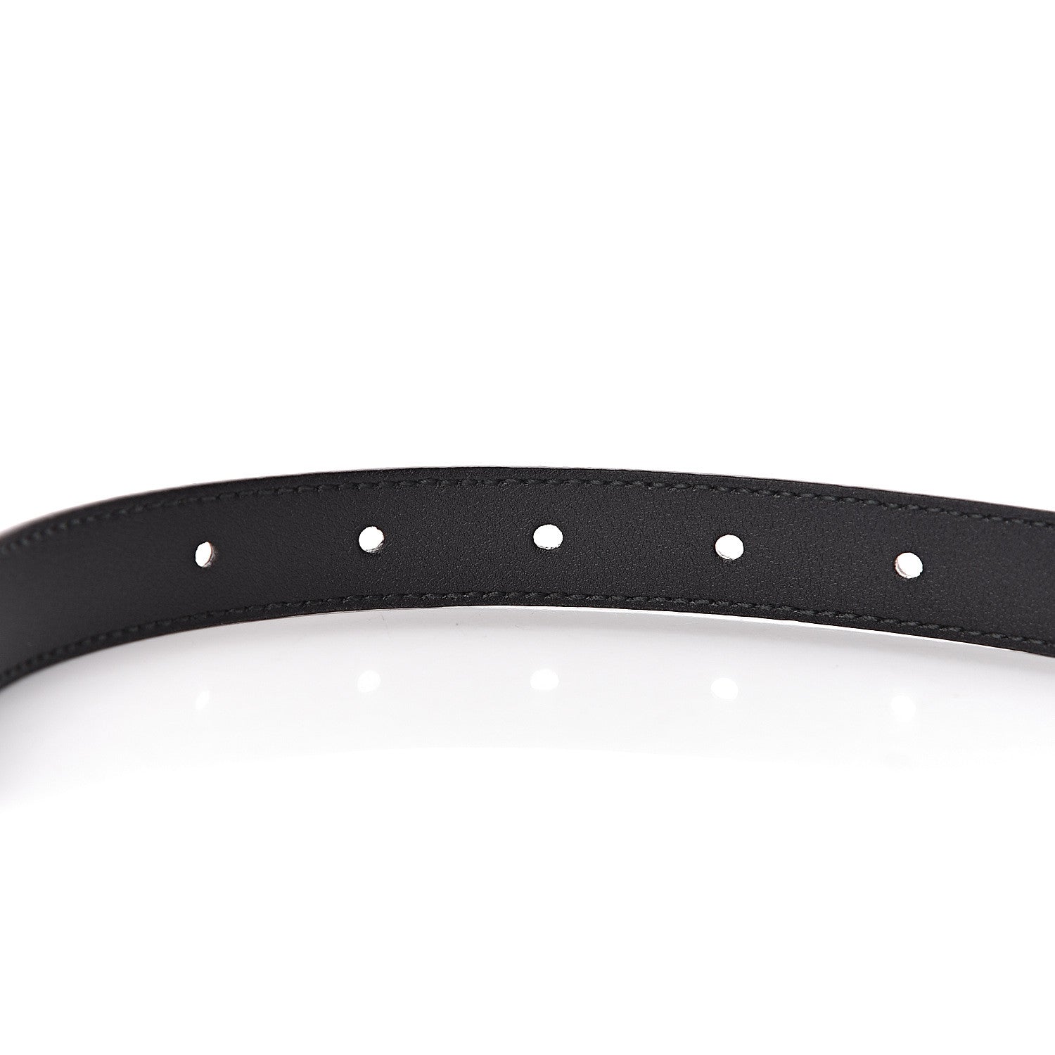 Gucci Calfskin Double G 20mm Belt 80 32 Black 6 of 7