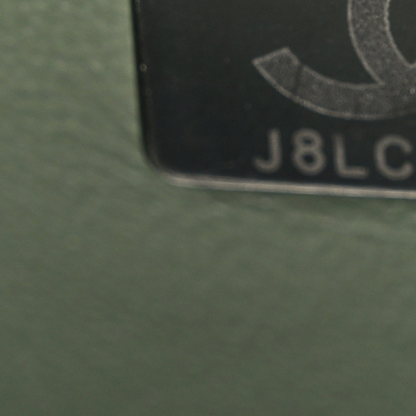 Lambskin Quilted Mini Rectangular Flap Green