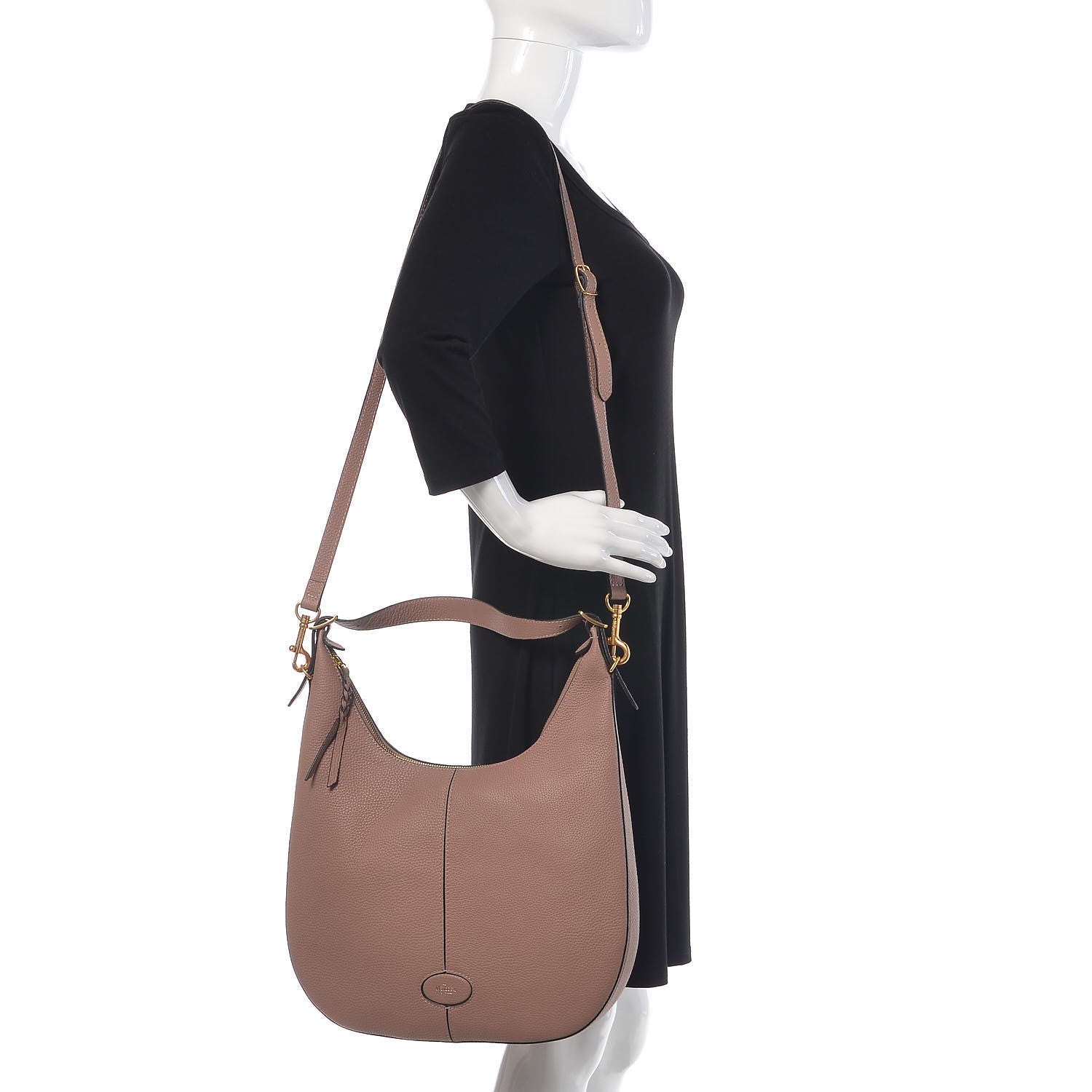 Mulberry Small Classic Grain Selby Blush 2 of 9