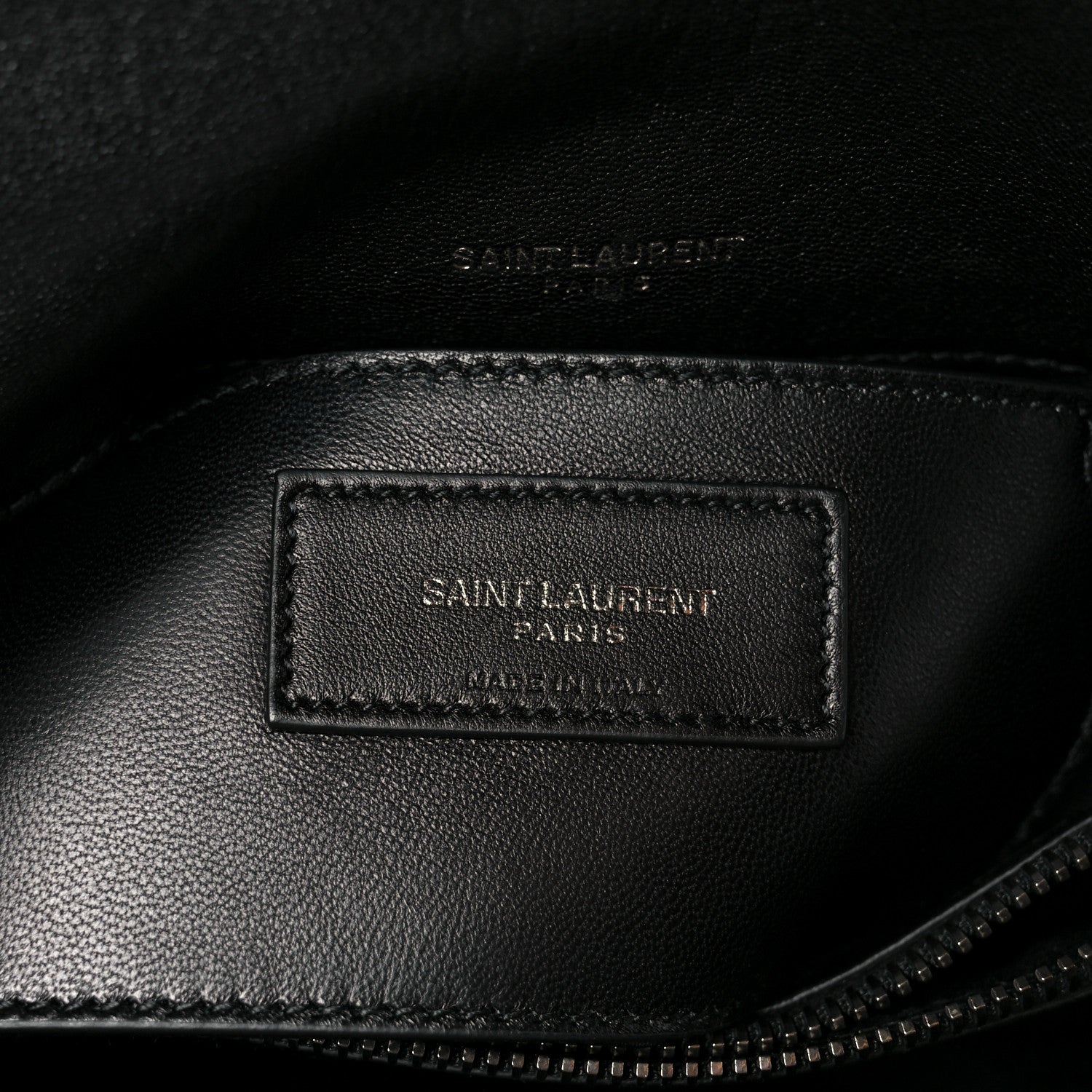 Saint Laurent Sheepskin Matelasse Chevron Monogram Medium College Bag 7 of 11