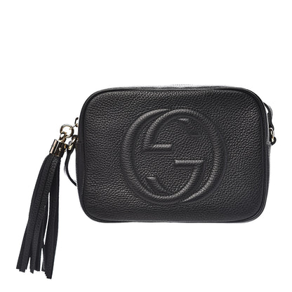 Gucci Pebbled Calfskin Small Soho Disco Bag Black 1 of 10