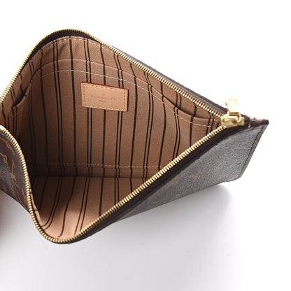 Louis Vuitton Monogram Neverfull MM GM Pochette 4 of 5