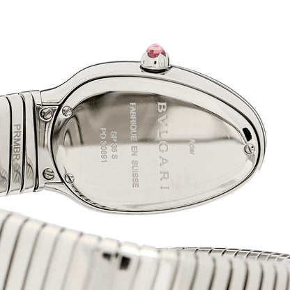 Bulgari Stainless Steel 35mm Serpenti Tubogas Quartz Watch 4 of 5