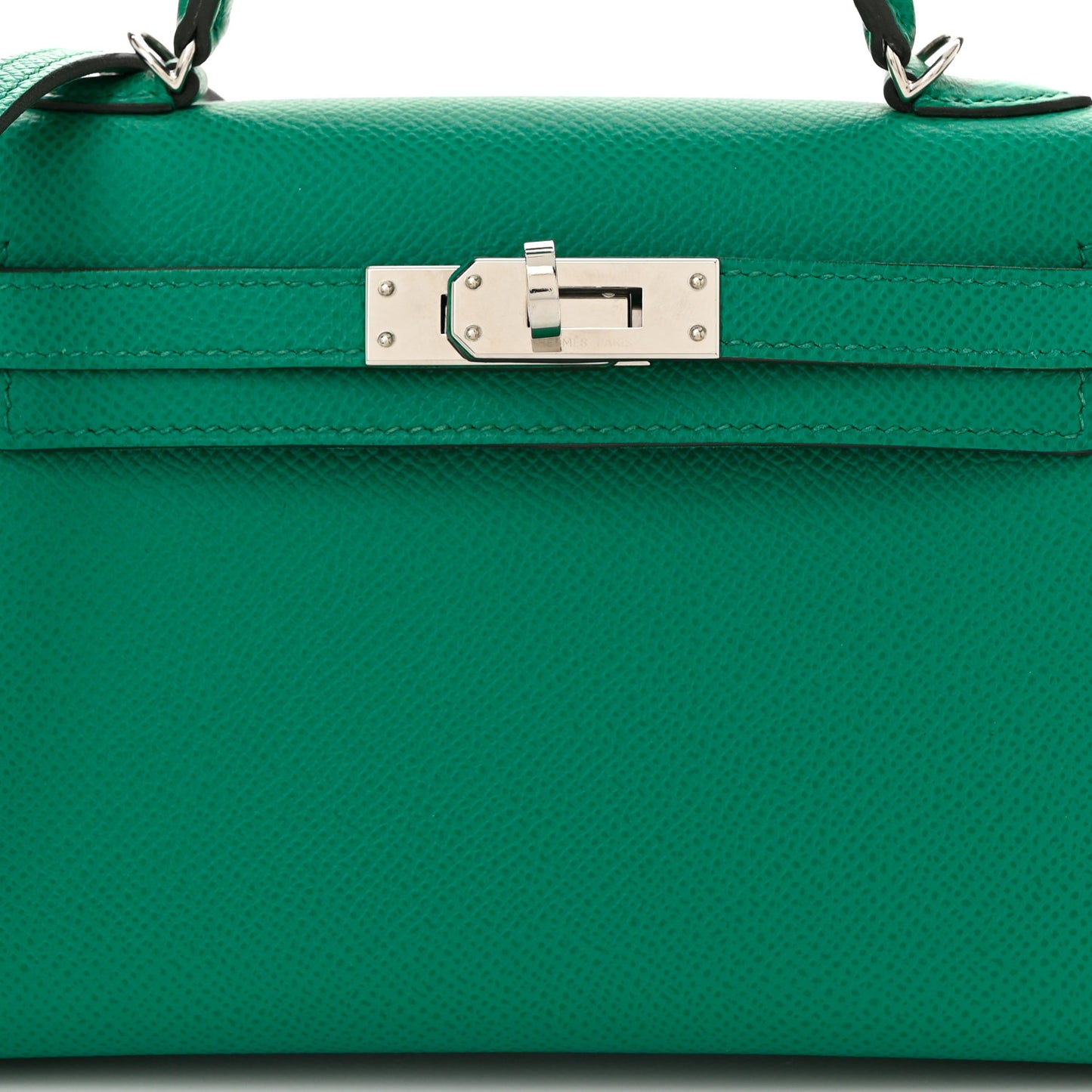 Epsom Mini Kelly Sellier 20 Vert Jade