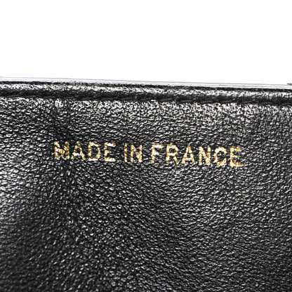 Chanel Patent Quilted Briefcase Laptop Bag Black 7 of 11