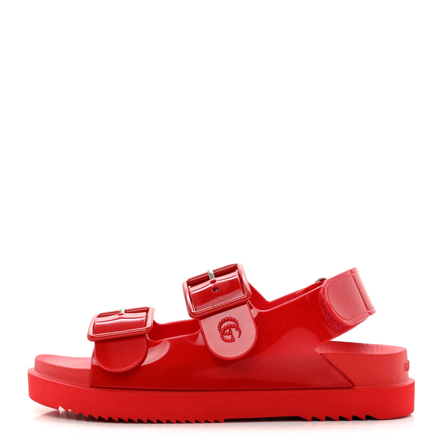 Rubber Mini Double G Womens Isla Dad Sandals 34 Maple Red