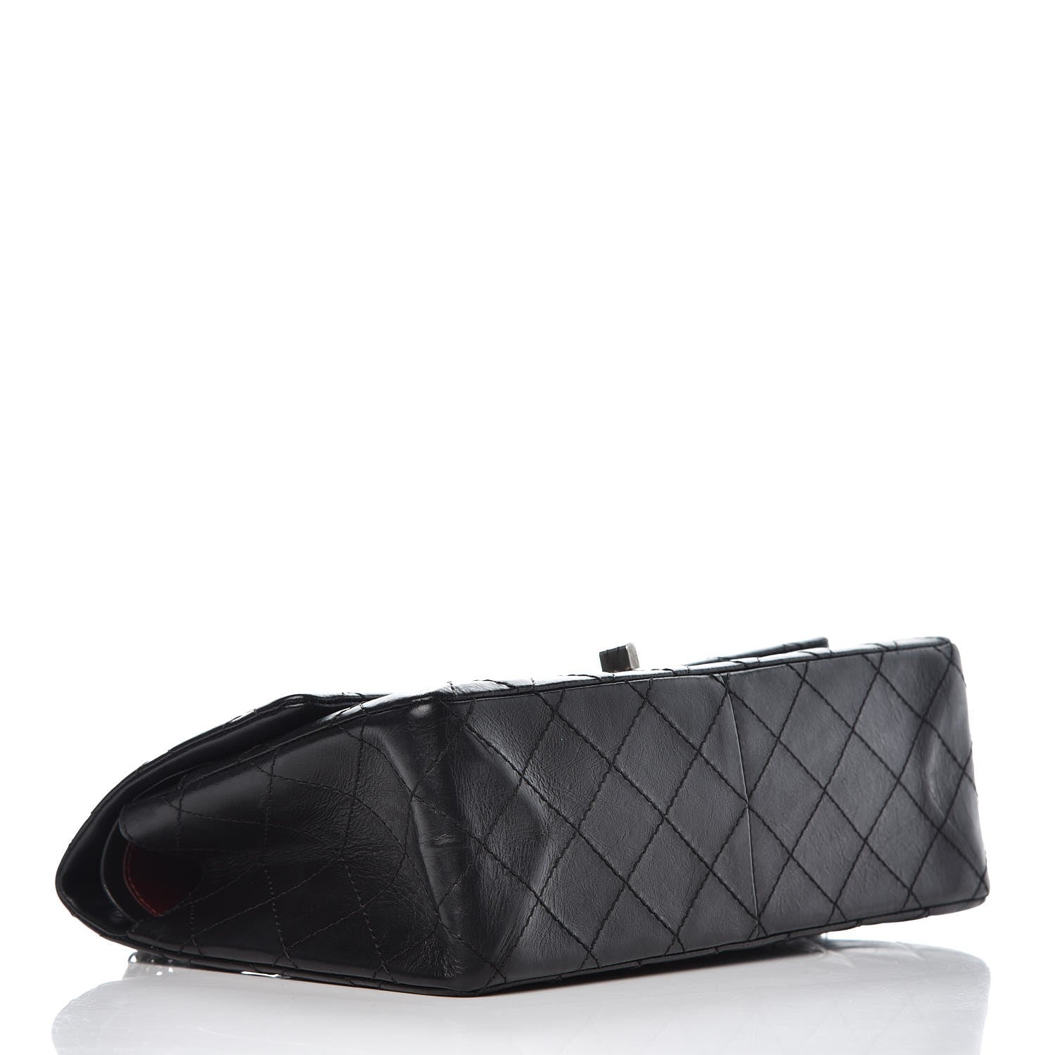 Chanel Aged Calfskin Quilted 2.55 Reissue 226 Flap Black 3 of 8