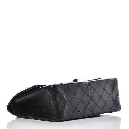 Chanel Aged Calfskin Quilted 2.55 Reissue 226 Flap Black 3 of 8