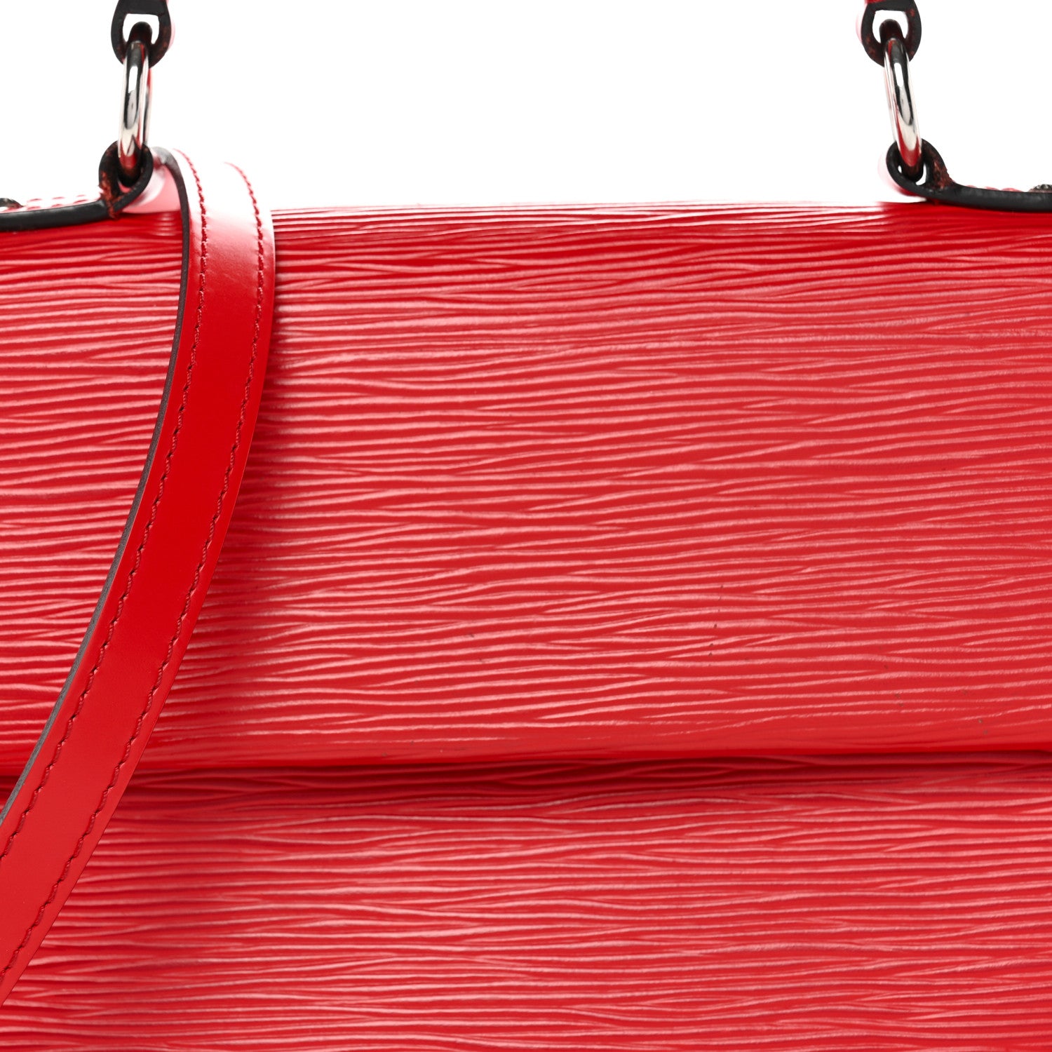 Louis Vuitton Epi Cluny MM Coquelicot 7 of 10
