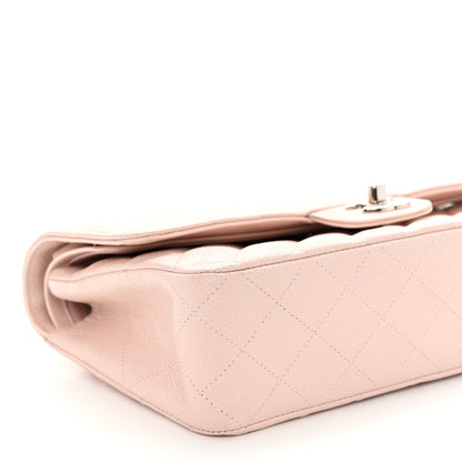 Chanel Caviar Quilted Medium Double Flap Light Pink 9 of 13