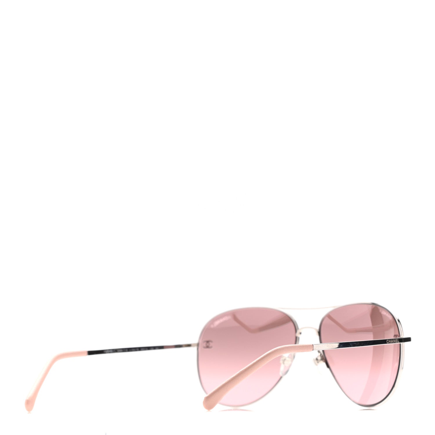 Chanel Aviator CC Sunglasses 4189-T-Q Pink 4 of 9
