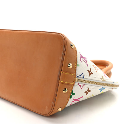 Louis Vuitton Monogram Multicolor Alma White 9 of 12