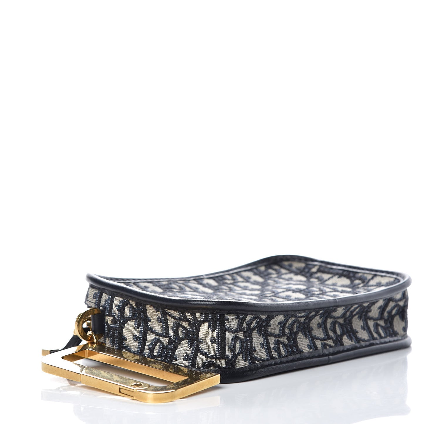 Oblique Diorquake Clutch Blue