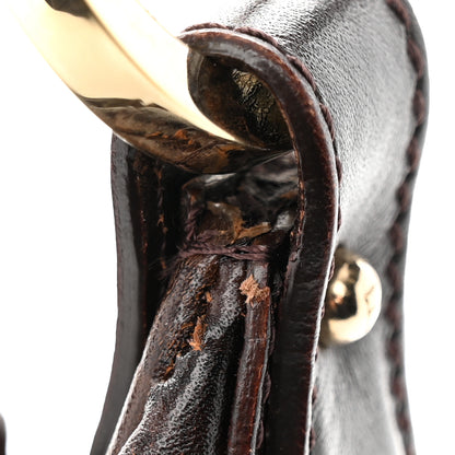 Fendi Vitello FF Embossed Chef Hobo Brown 11 of 13