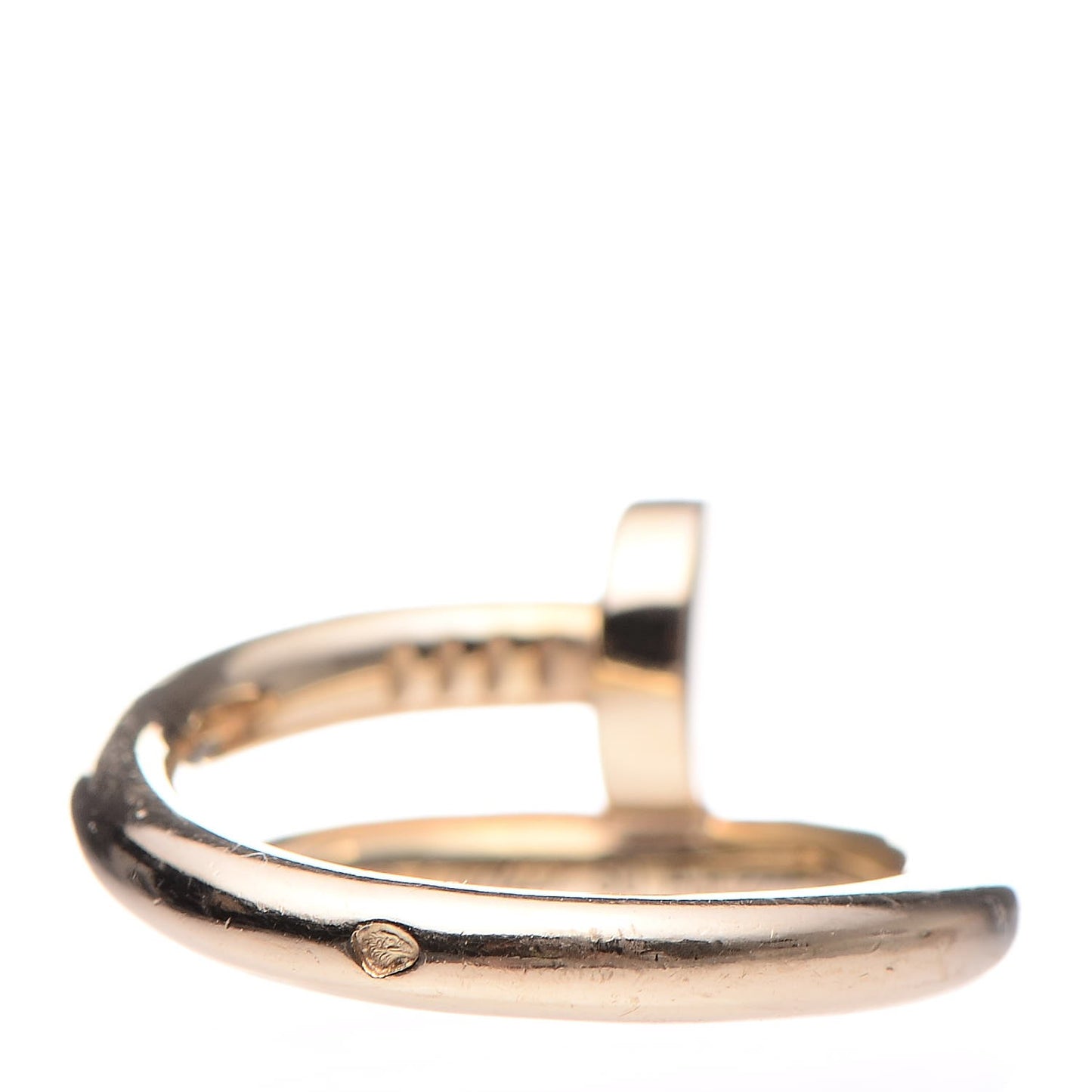18K Yellow Gold Juste Un Clou Ring 50 5.25