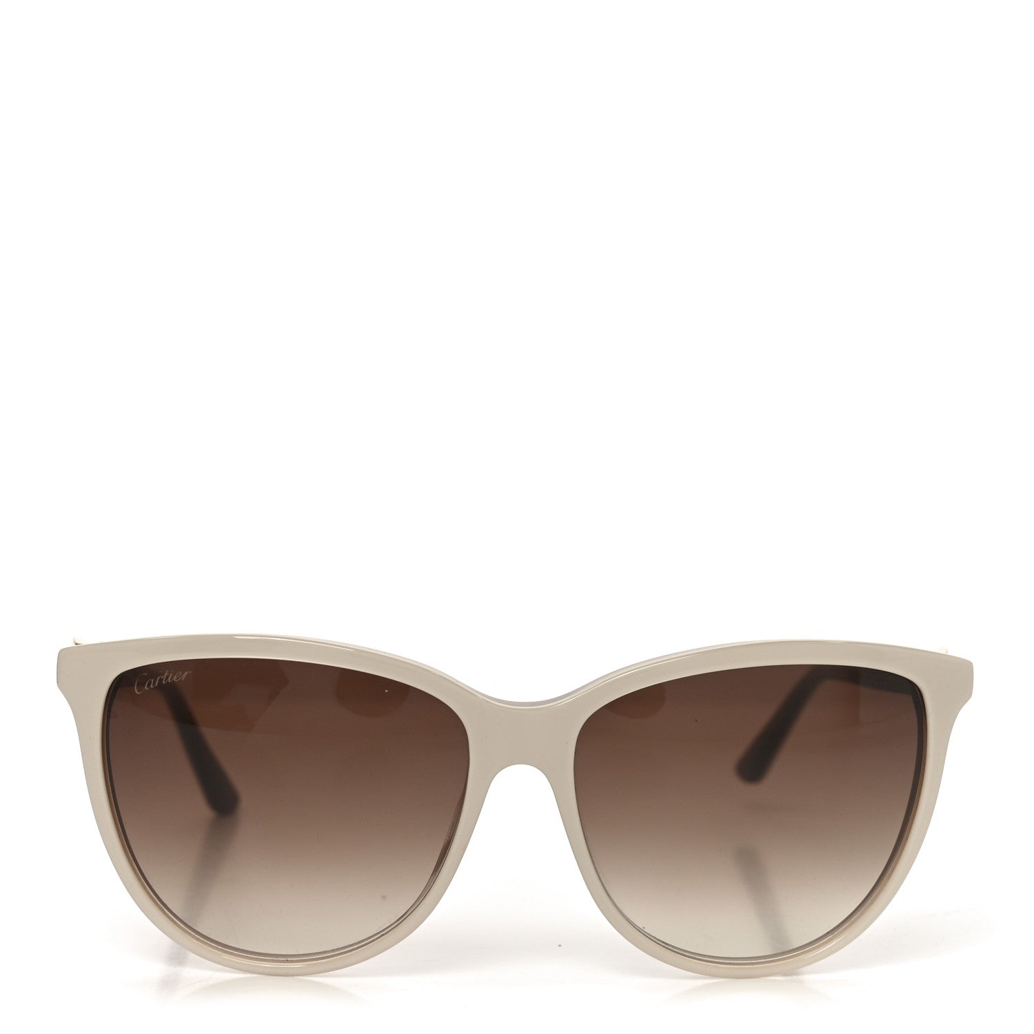 Cartier Aceate CT0186S Cat Eye Sunglasses Ivory 2 of 7