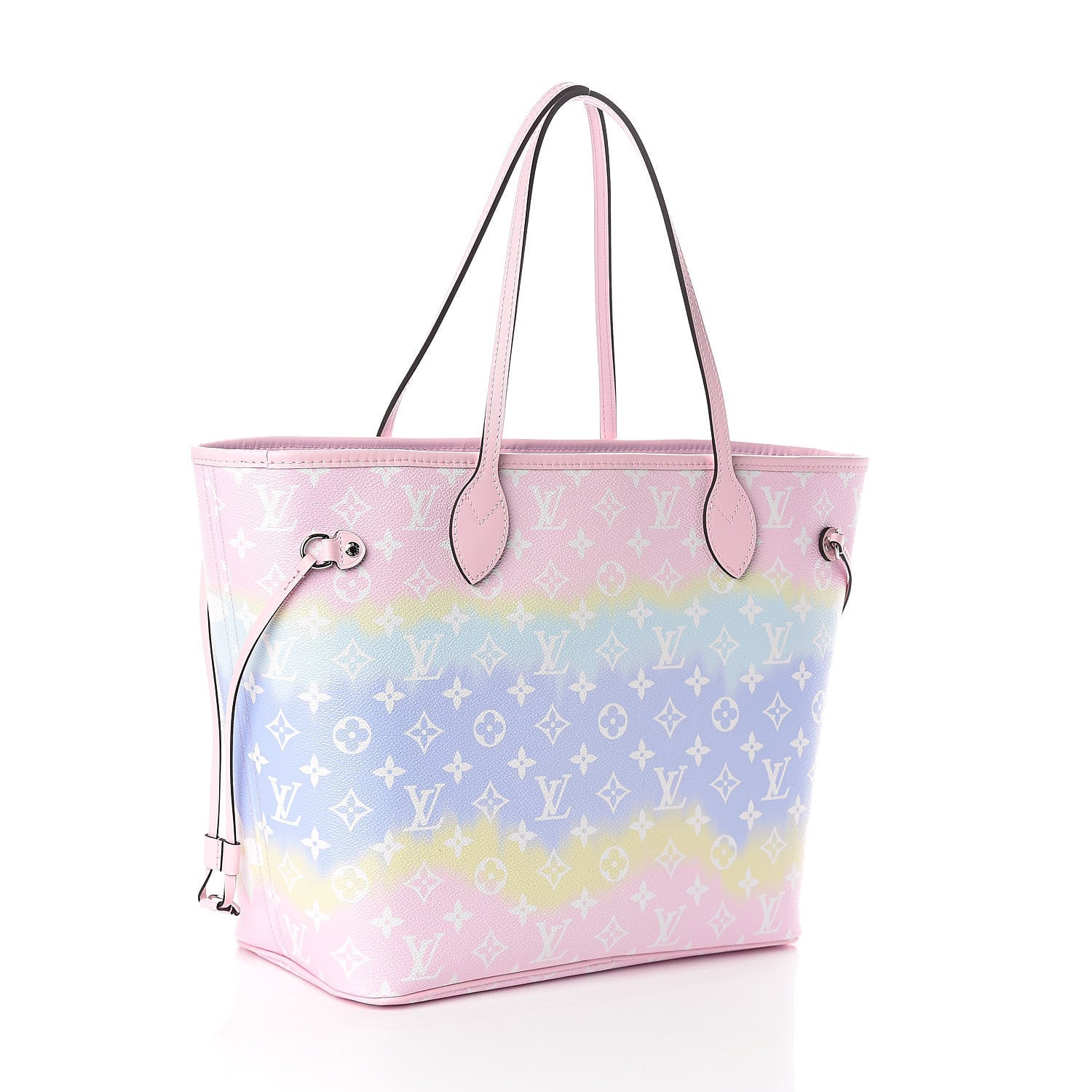 Louis Vuitton Monogram Escale Neverfull MM Pastel 3 of 11