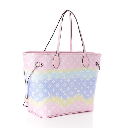 Louis Vuitton Monogram Escale Neverfull MM Pastel 3 of 11