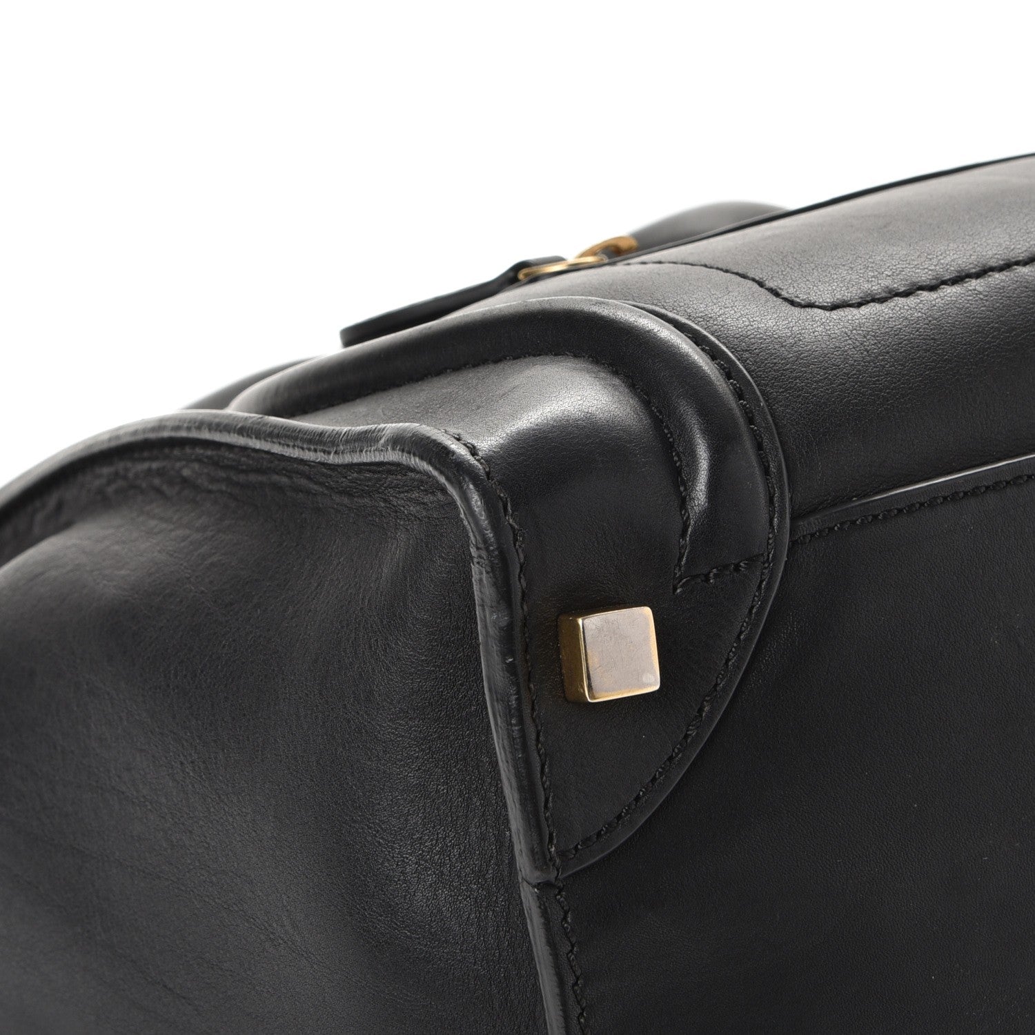 Celine Smooth Calfskin Micro Luggage Black 15 of 17