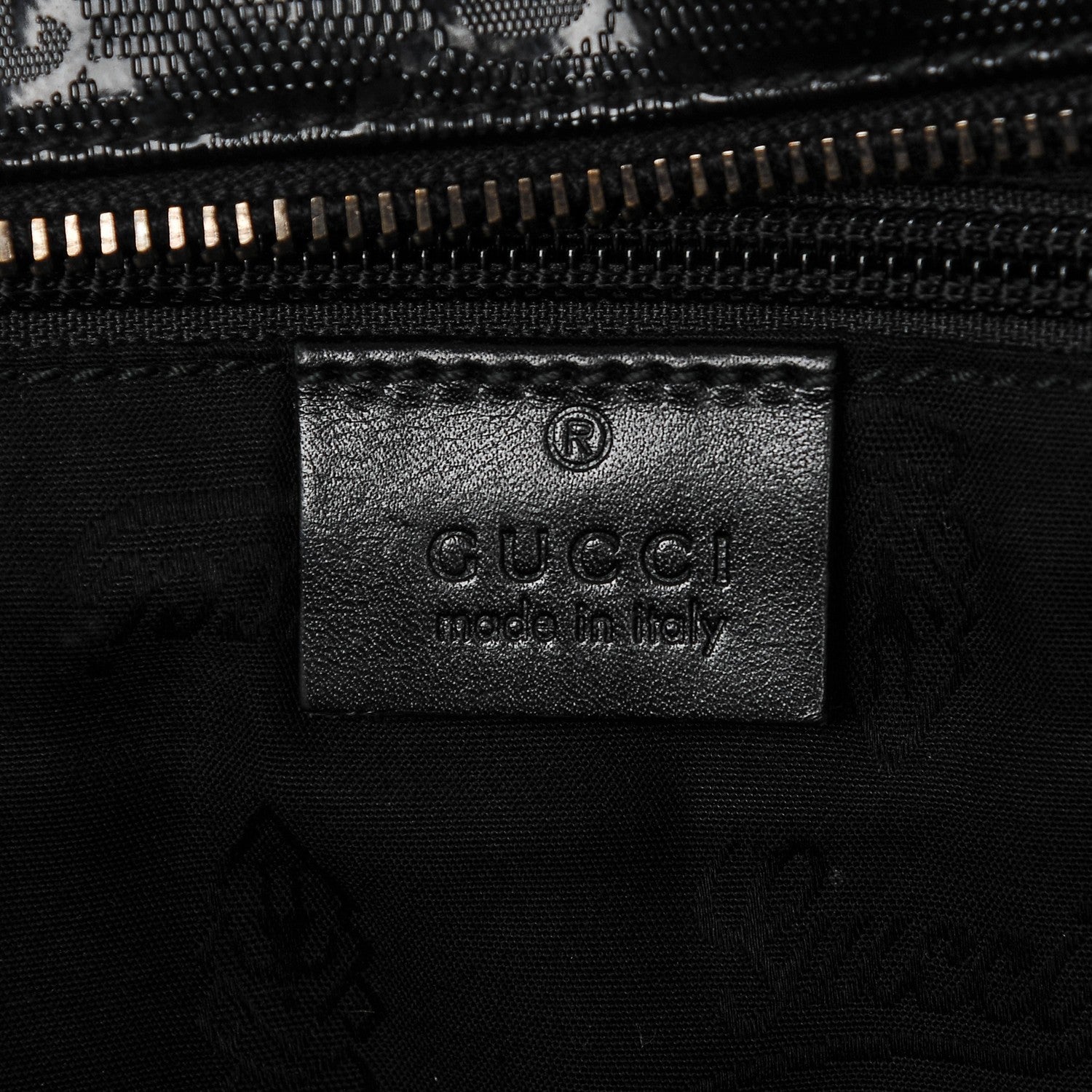 Gucci Imprime Monogram Medium Briefcase Black 6 of 7