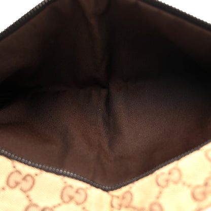 Gucci Monogram Web Belt Bag Dark Brown 5 of 11