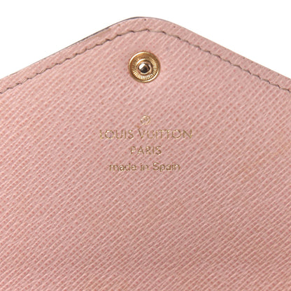 Louis Vuitton Monogram Josephine Wallet Rose Ballerine 6 of 17