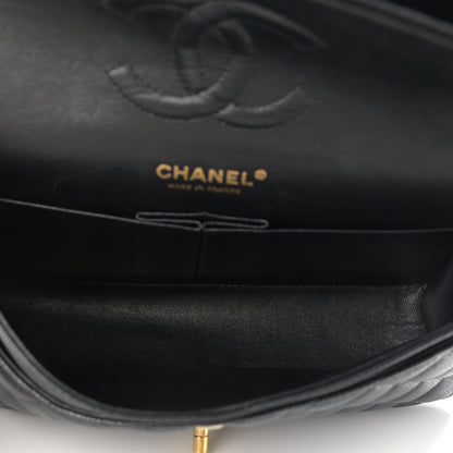 Chanel Caviar Quilted Medium Double Flap Black 5 of 10