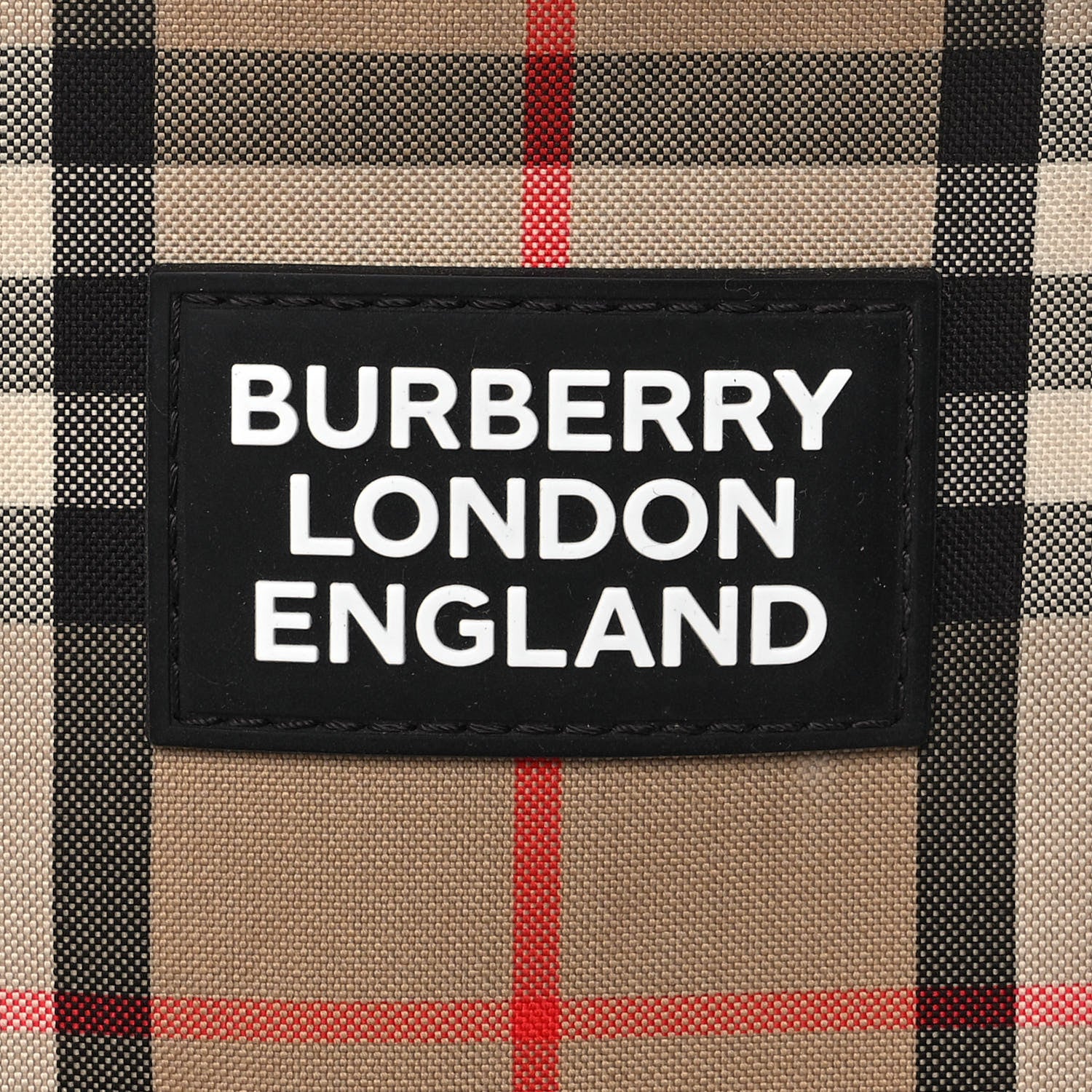 Burberry Canvas Calfskin Vintage Check Freddie Crossbody Bag Archive Beige 11 of 19