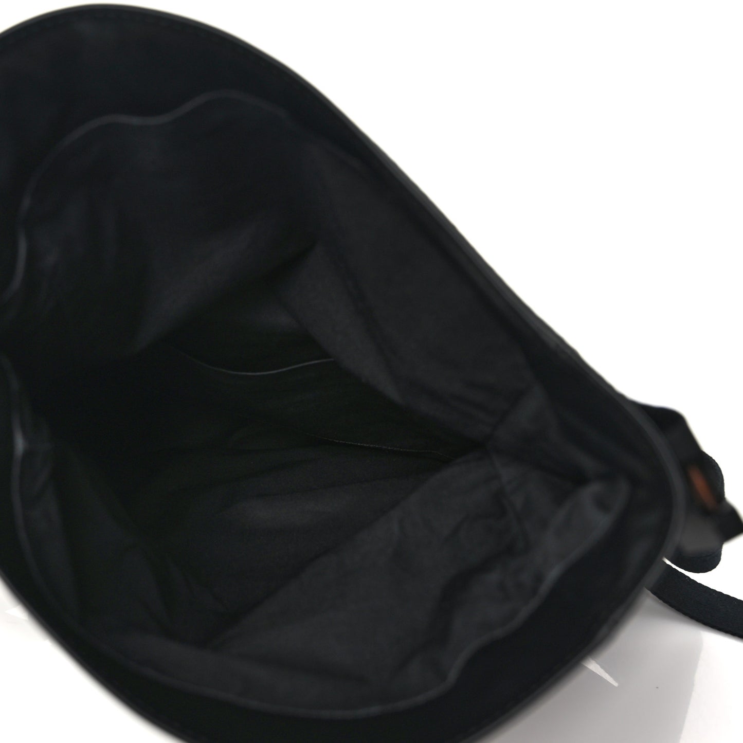 Perforated Calfskin Quilted Belt Bag Black