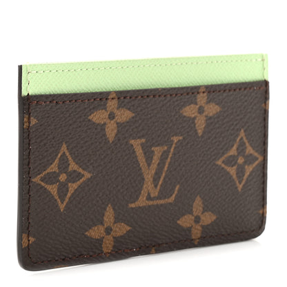 Louis Vuitton LV X TM Monogram Cherry Blossom Card Holder Sakura Brown 3 of 6